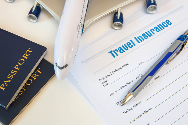Insurance concept. Travel insurance.